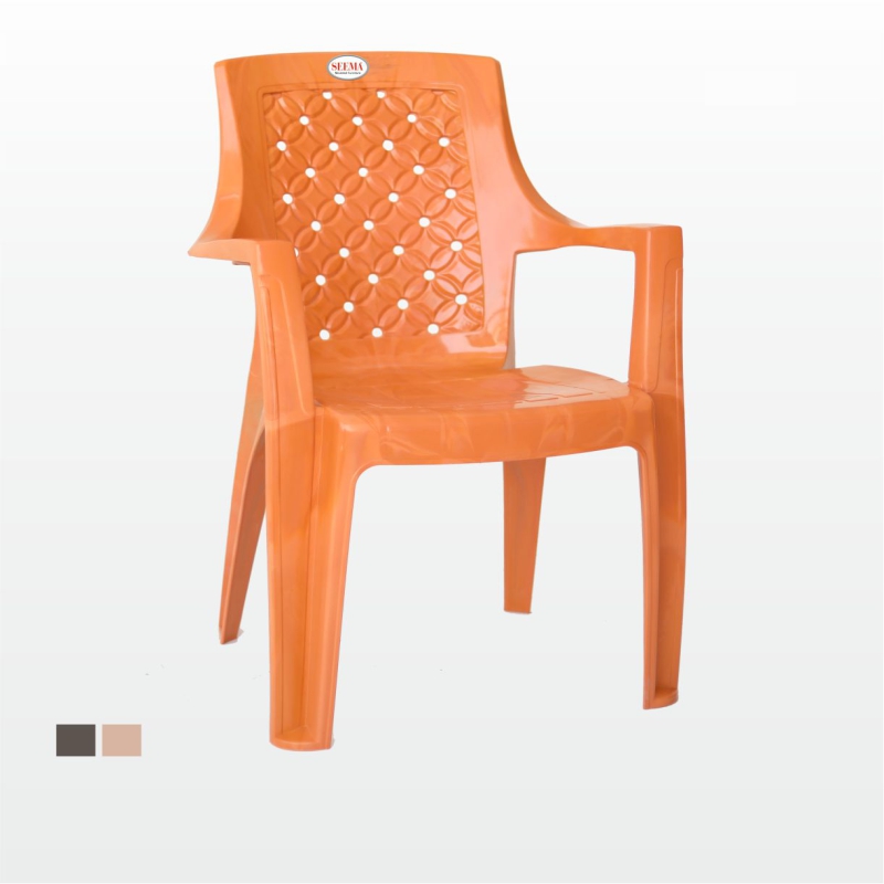 Seema 2049 Floral Designed Chair