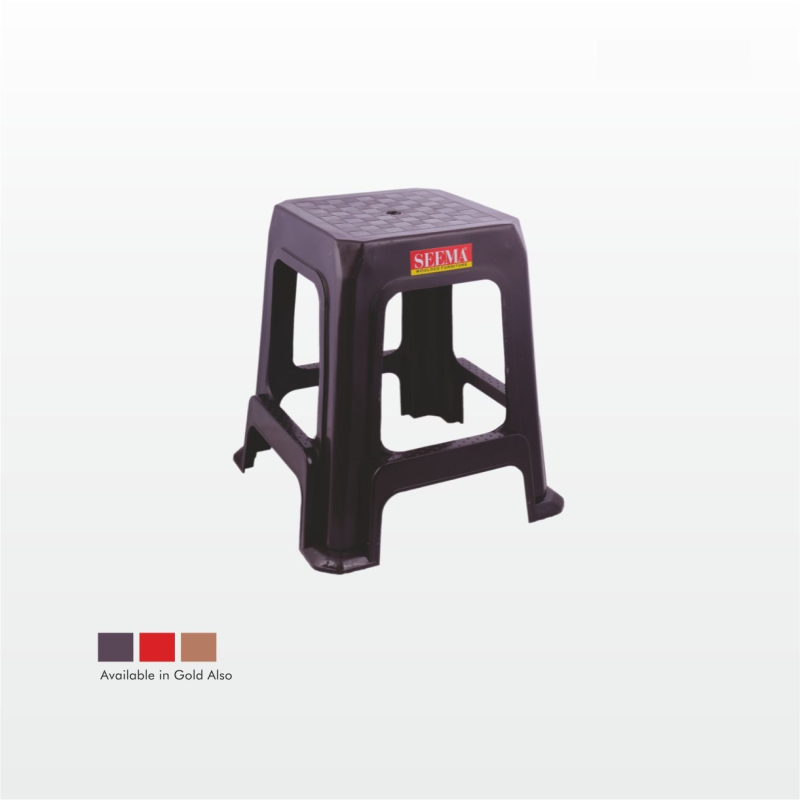 Seema Sumo 18" Durable Plastic Stool